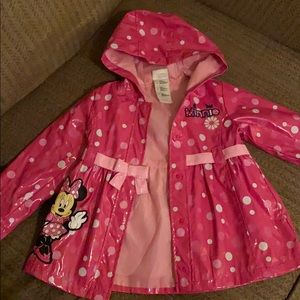 Minnie Mouse Rain Coat 2T